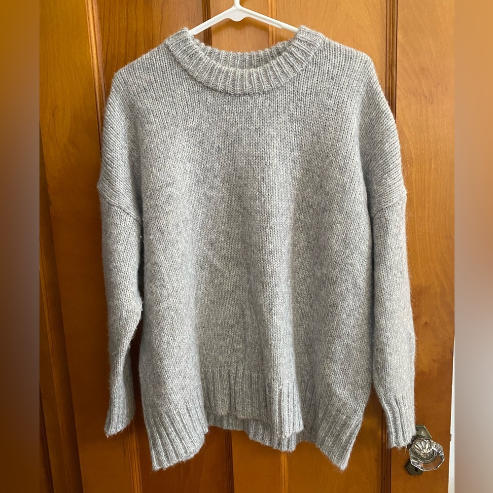 Alpaca Cocoon Crewneck